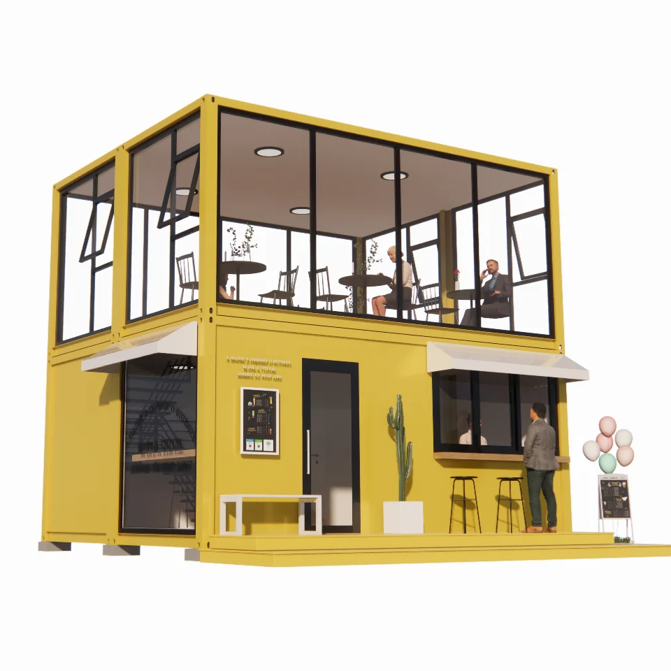 20FT Mini Pop-up Bar / Fast-food Restaurant / Convenience Store shipping container house bakery shop