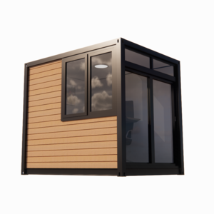 Mobile Prefab Modular 10ft Storage Shipping Container Office