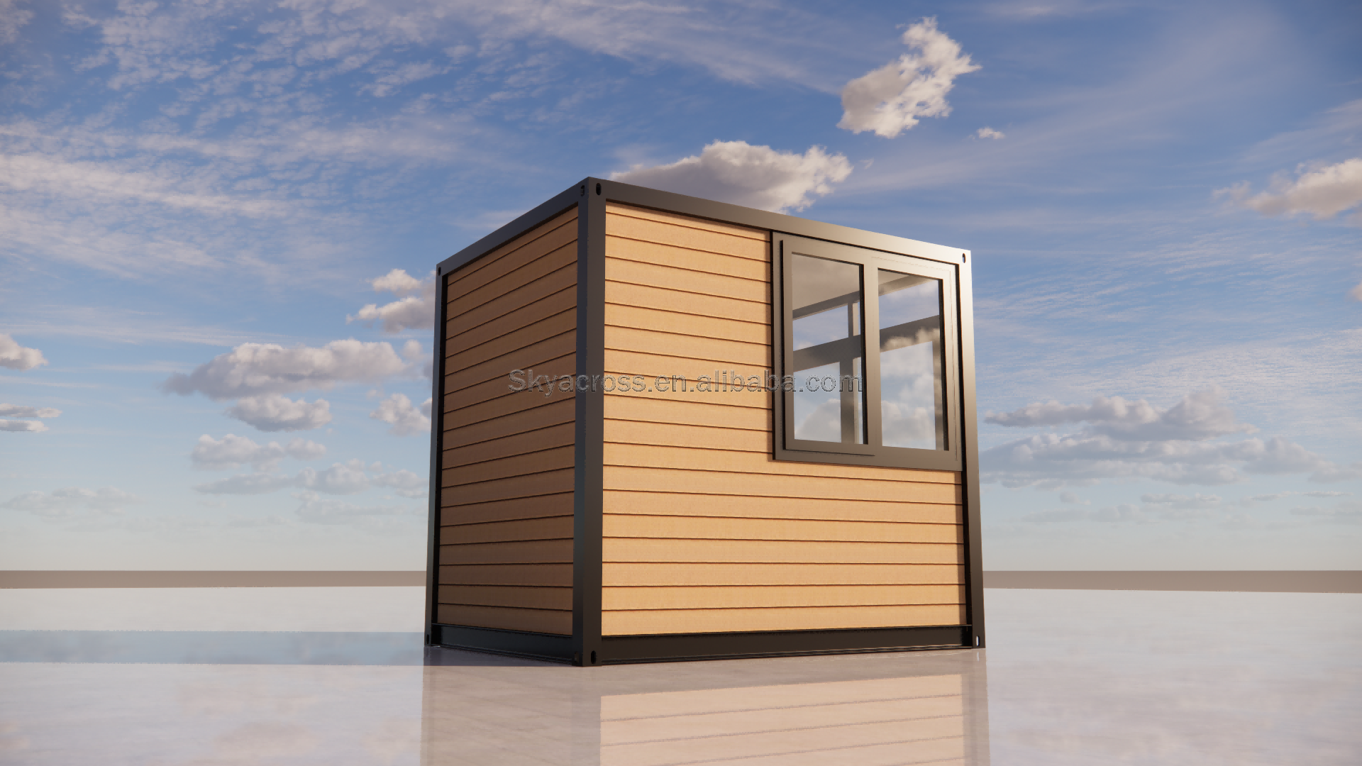 Mobile Prefab Modular 10ft Storage Shipping Container Office