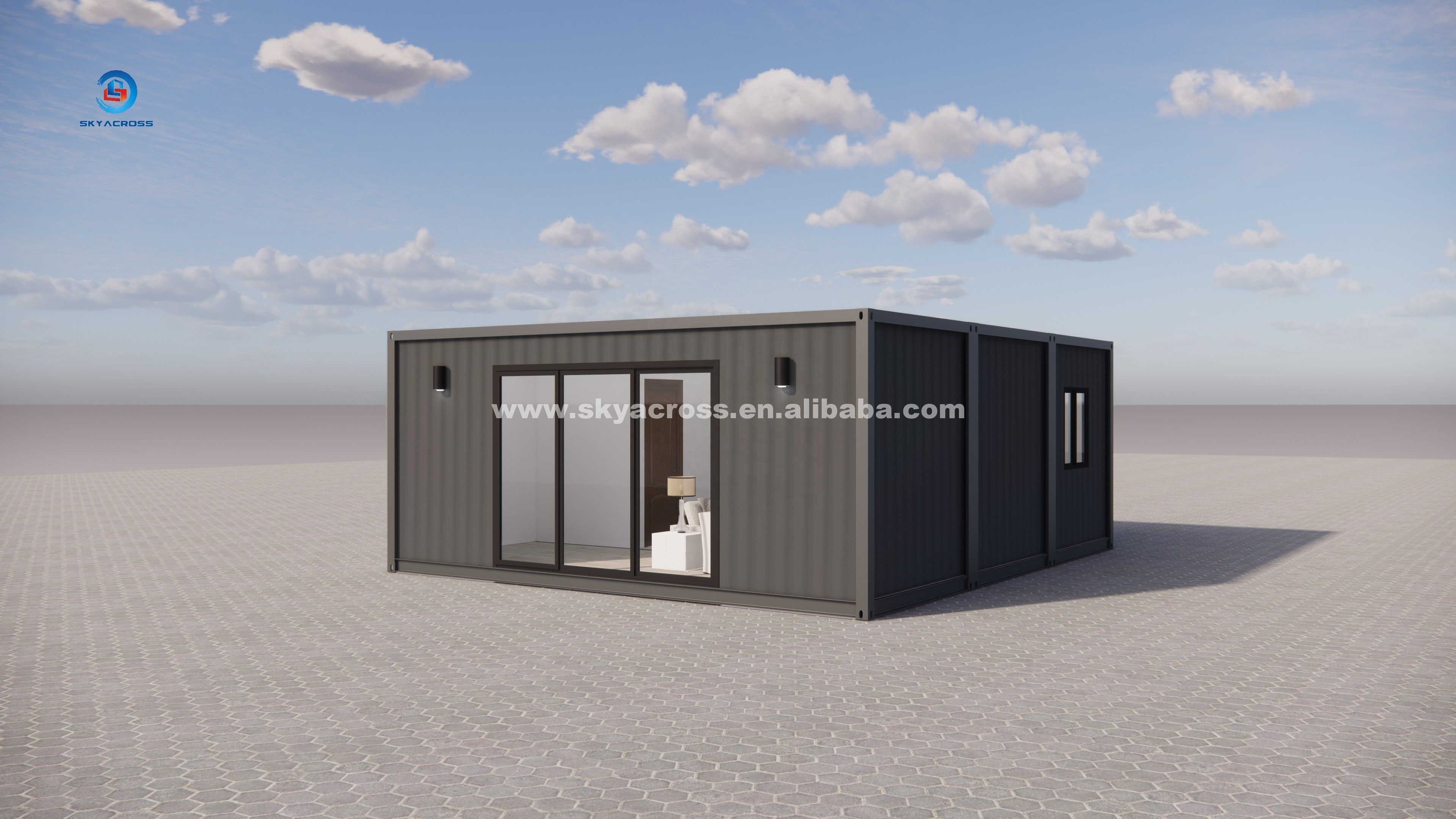 Prefabricated foldable container house office container prefabricated