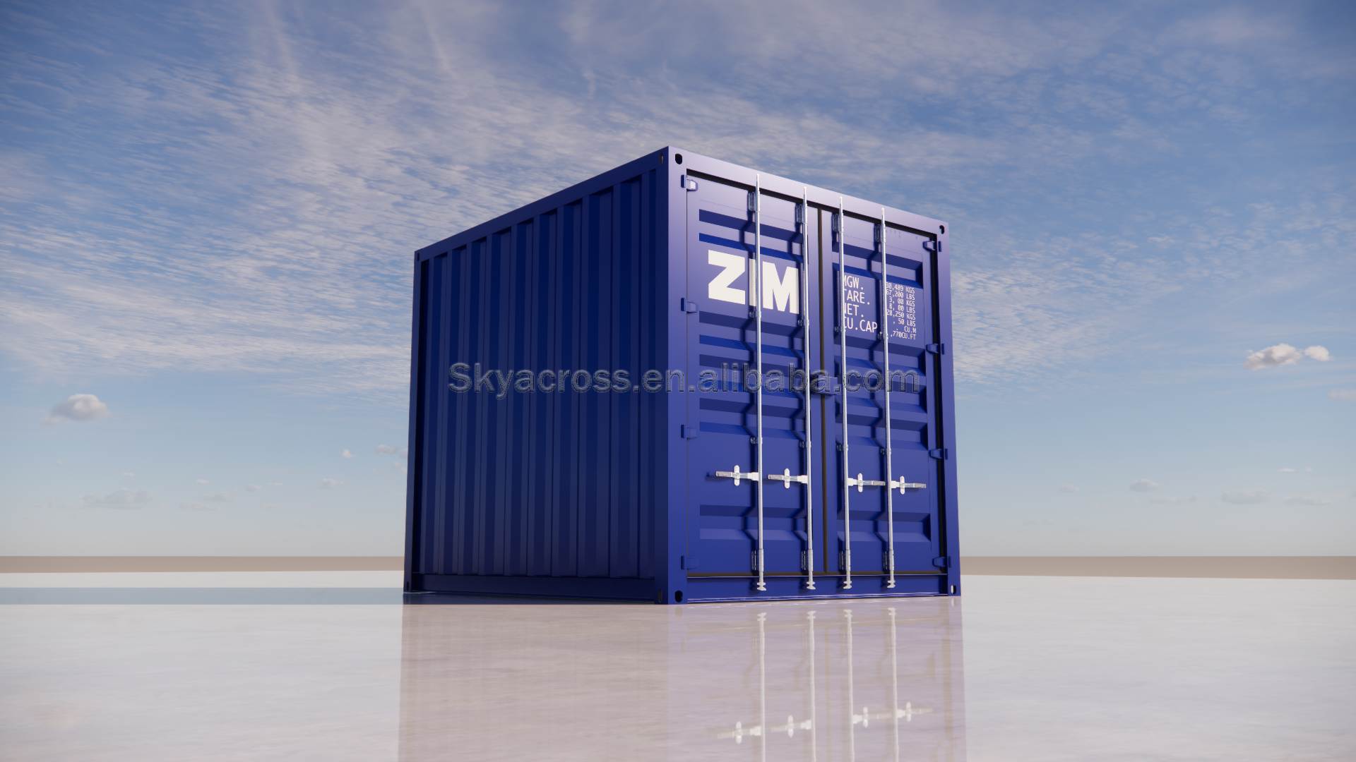 Custom Made 10 ft Length Dry Cargo Storage 10ft 10 foot Shipping Container for sale