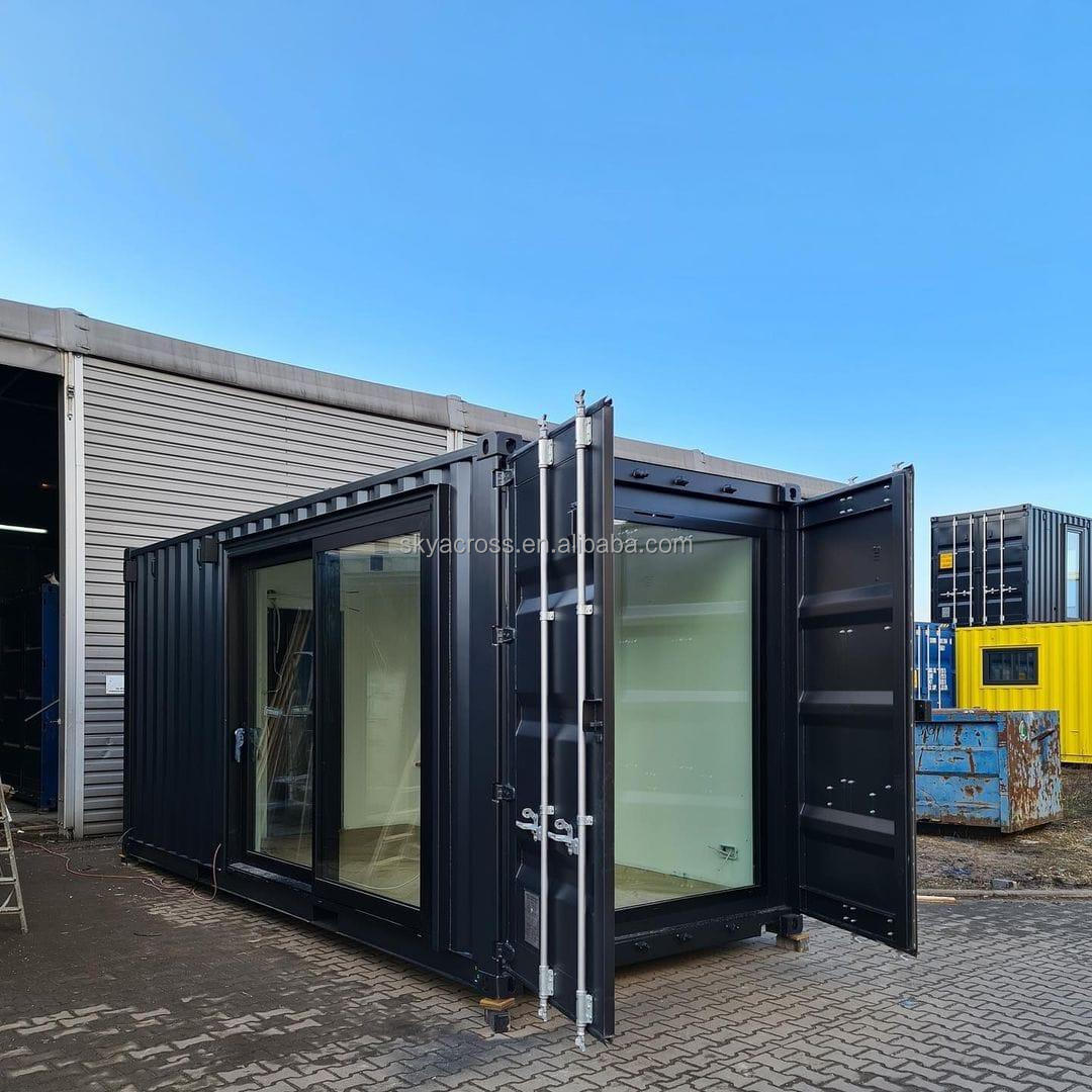 luxury 20ft assembled shipping container homes prefab container house with convenient ship and loading