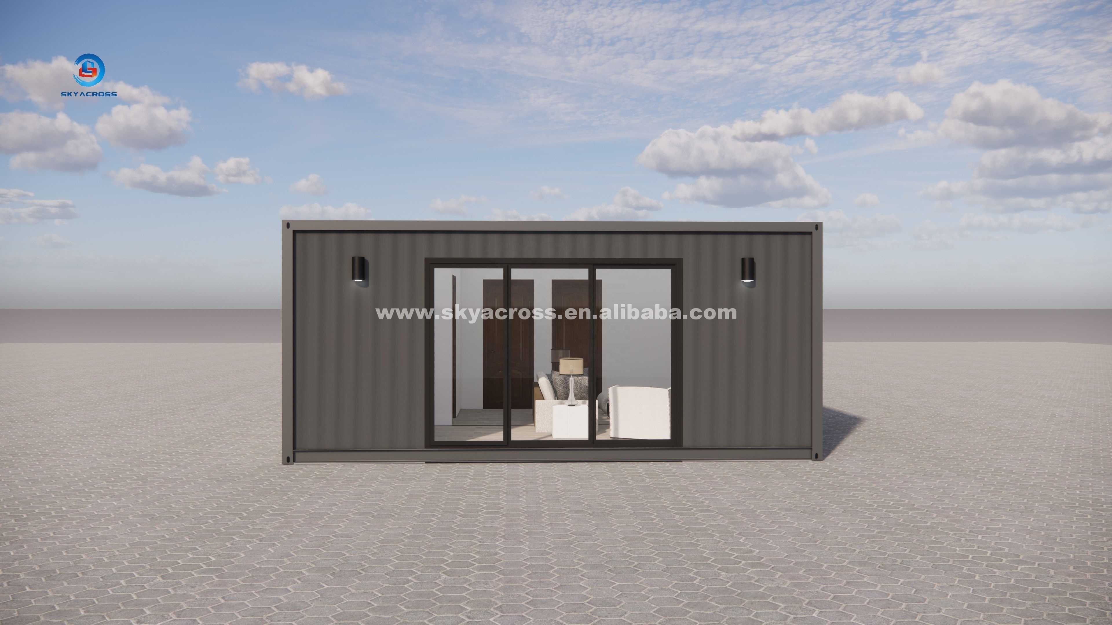 Prefabricated foldable container house office container prefabricated