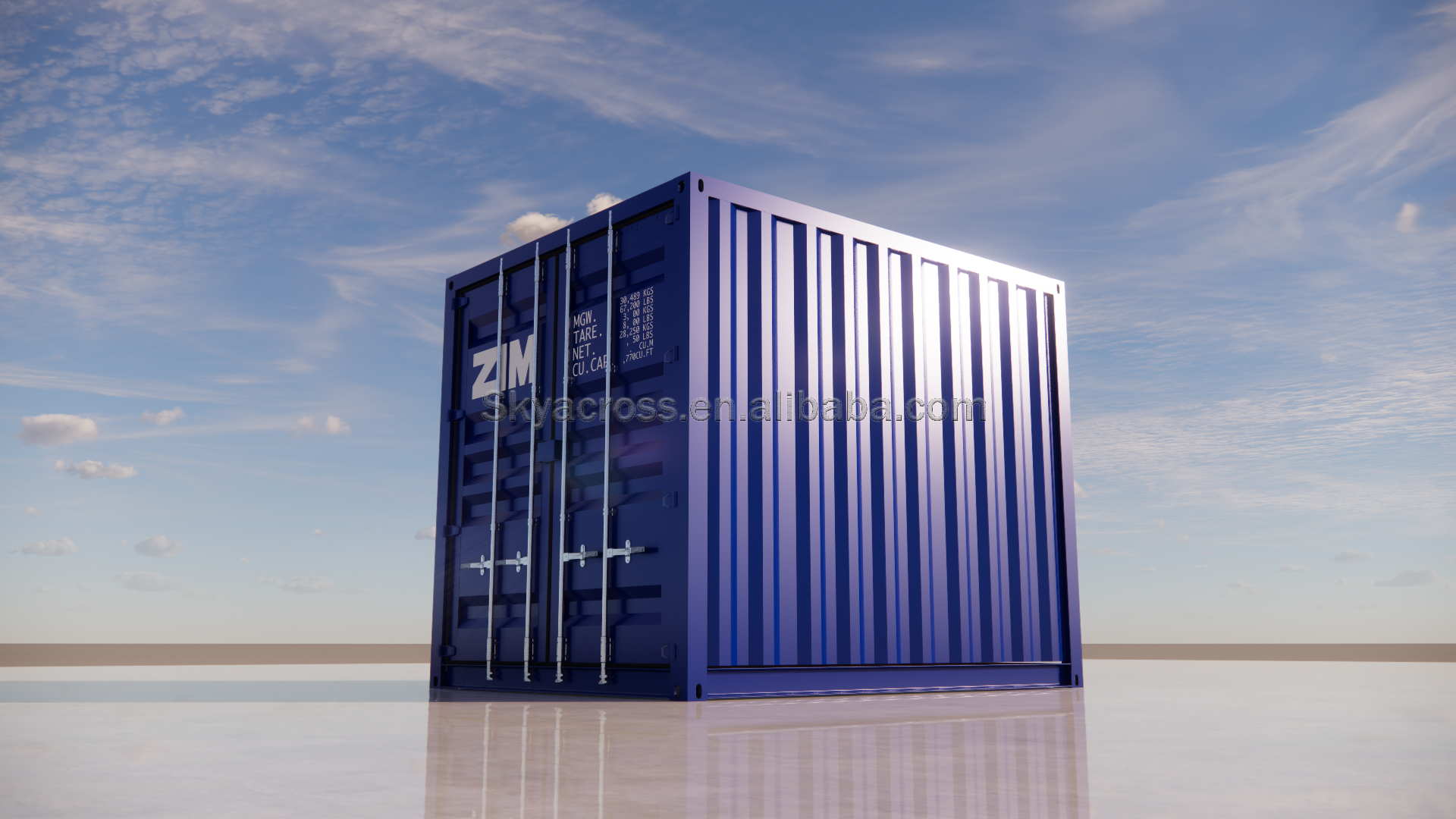 Custom Made 10 ft Length Dry Cargo Storage 10ft 10 foot Shipping Container for sale