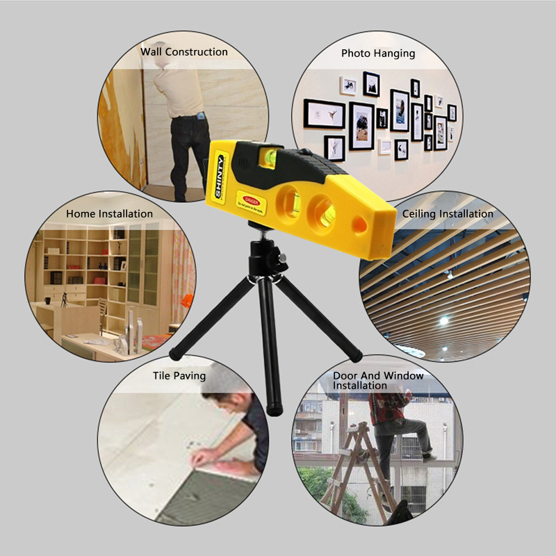 Cross-line Infrared Lazer Level Woodworking Niveau Laser With Leiser Profissional Tripod 2 Lines Machine Laser Level 360