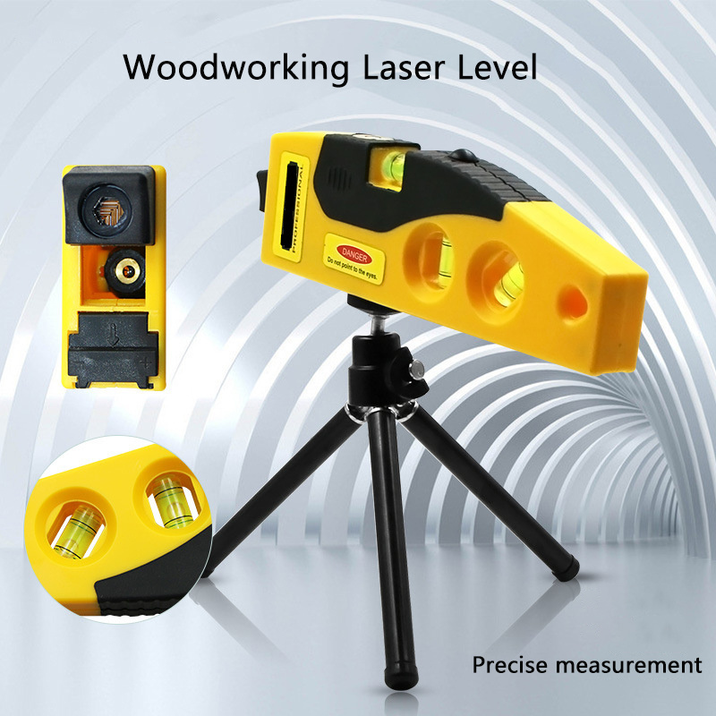 Cross-line Infrared Lazer Level Woodworking Niveau Laser With Leiser Profissional Tripod 2 Lines Machine Laser Level 360