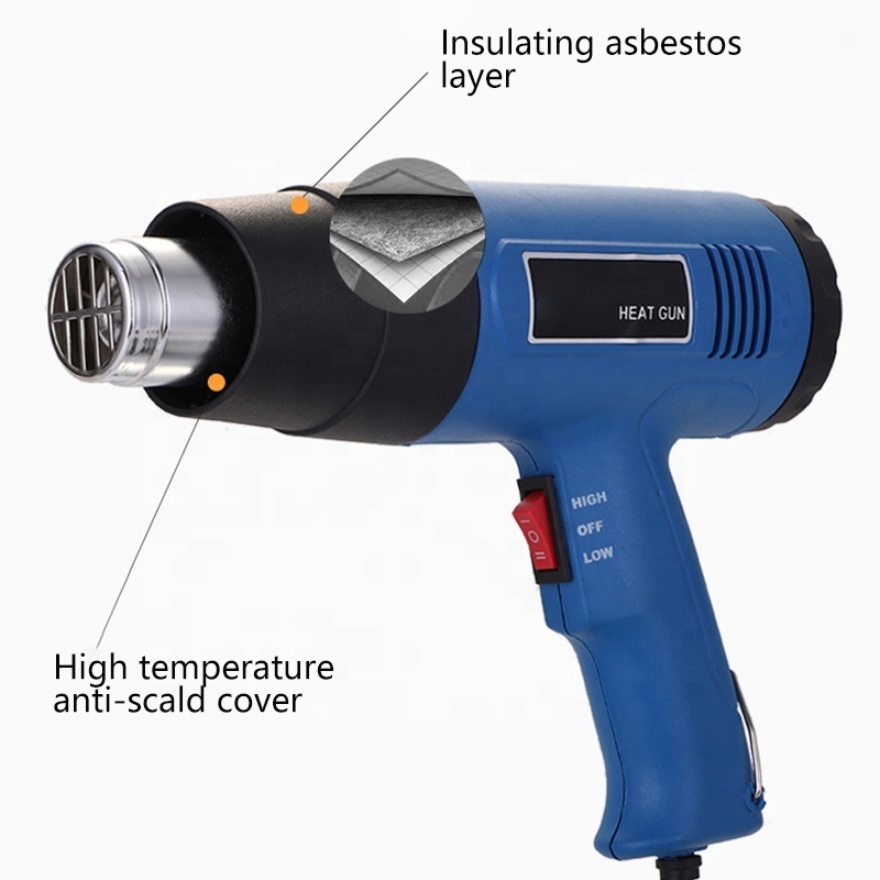 1500W Industrial Hot Air Gun Skyasia Pistola De Calor High Temperature Car Film Tool Heating Drying Gun Heat Gun