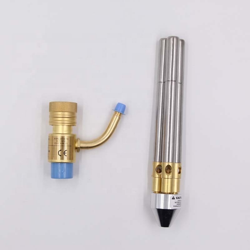 China Goods Wholesale Three-tube Flame Gun Blow Torch Skyasia Repair Heating Oxygen-free Multi-head Welding Torches