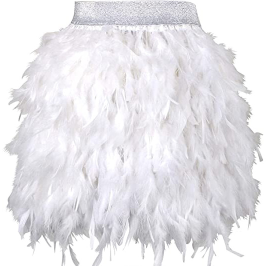 Cheap Feather Skirt For Women, Ostrich Feather Skirt Red Feather Skirt