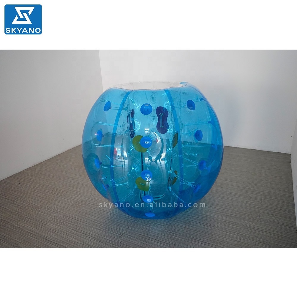 Colorful Factory Price Human Inflatable Bumper Bubble Ball Inflatable body soccer ball