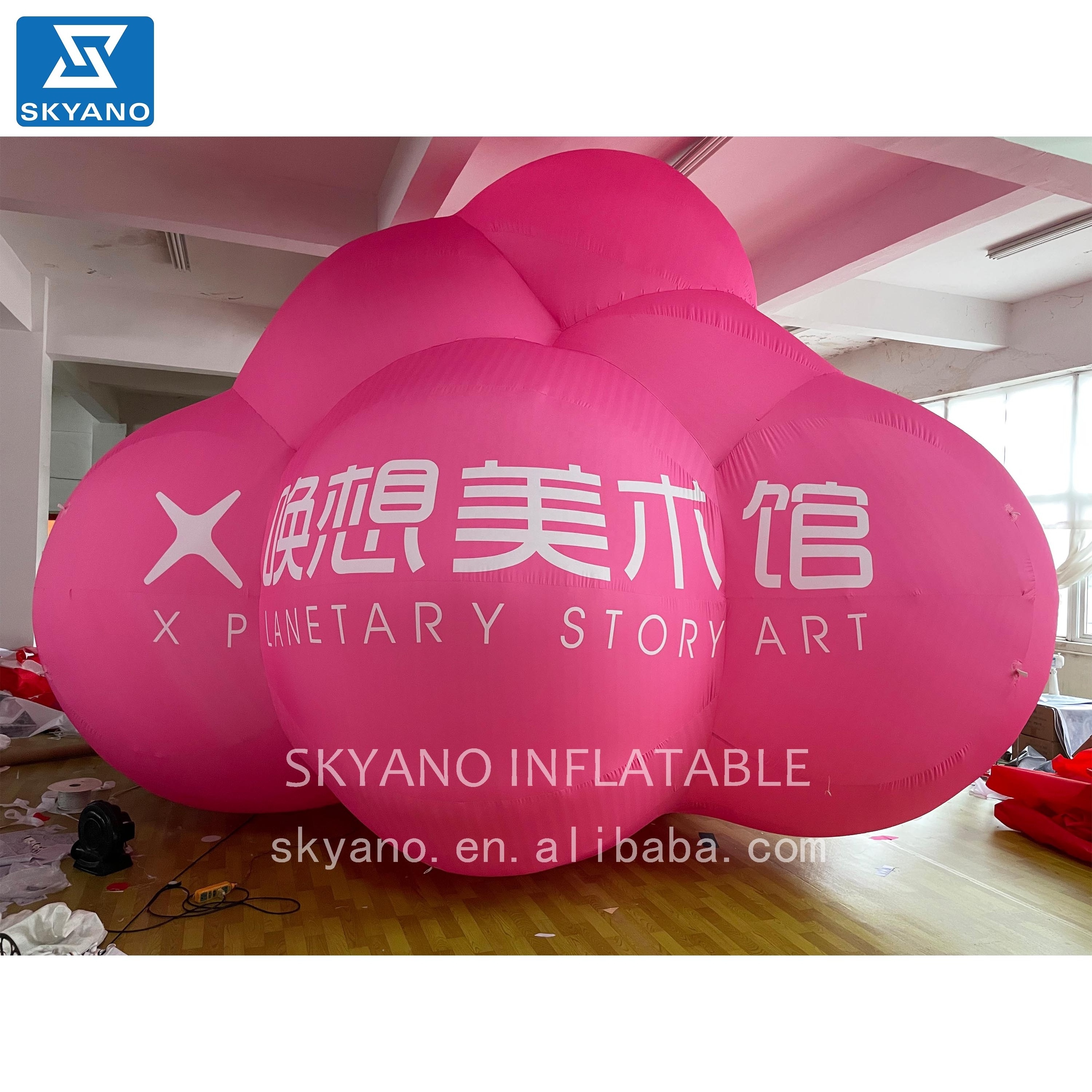 Inflatable giant cloud Advertising model decoration inflatable sculpture