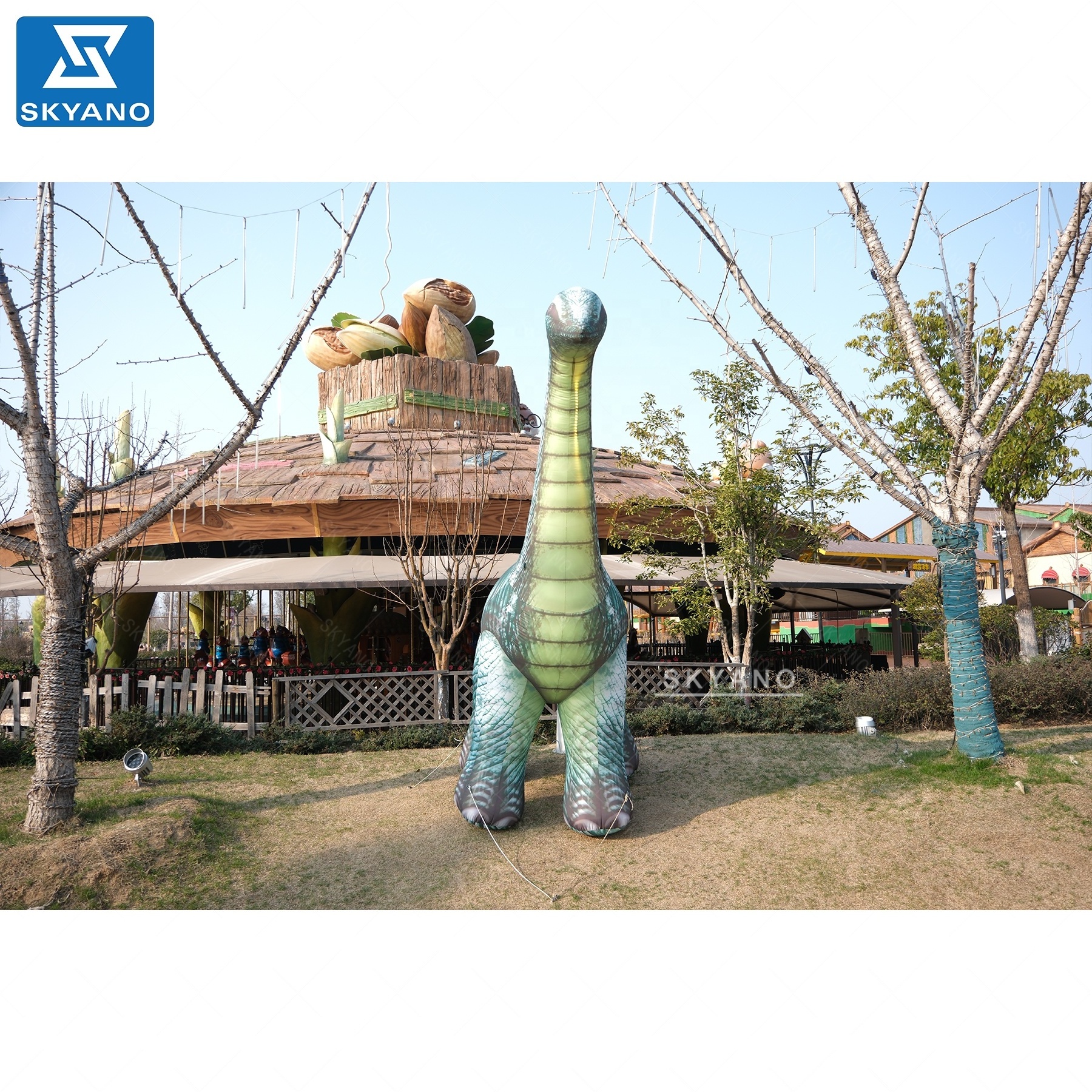 Giant Inflatable Winding Dragon Model / Inflatable Dinosaur Model