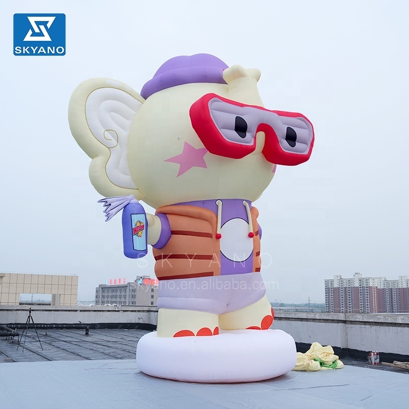 Giant Inflatable Elephant Cartoon Elephant Cute elephant Customized inflatable mascot