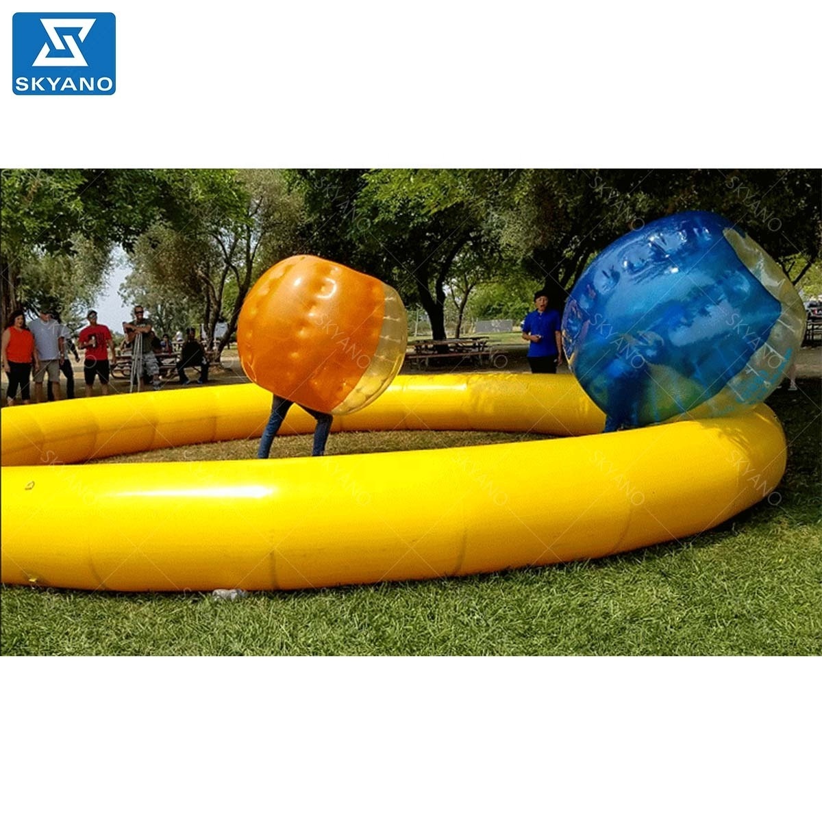 Inflatable Round track race track for bumper ball and zorb ball