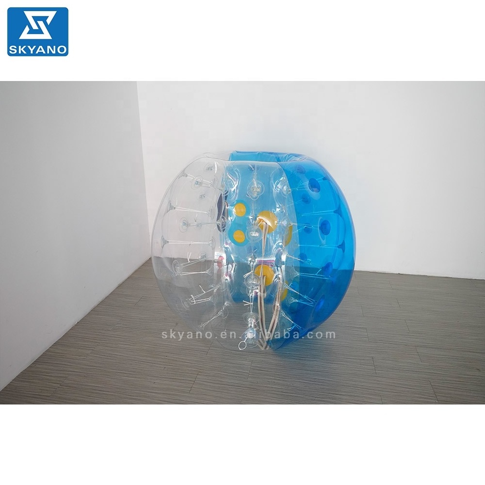 Colorful Factory Price Human Inflatable Bumper Bubble Ball Inflatable body soccer ball