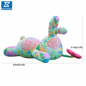 Giant Inflatable Rabbit Model Advertising holiday decoration stage decoration