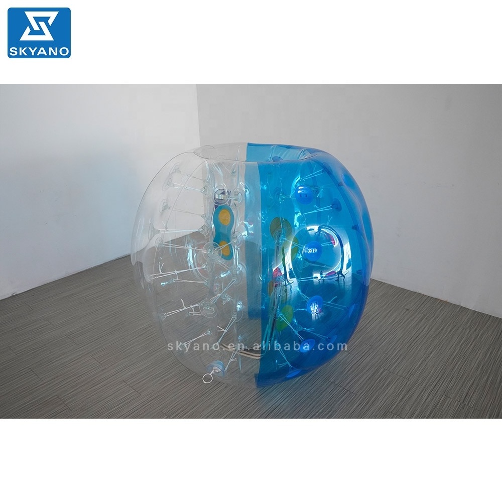 Colorful Factory Price Human Inflatable Bumper Bubble Ball Inflatable body soccer ball