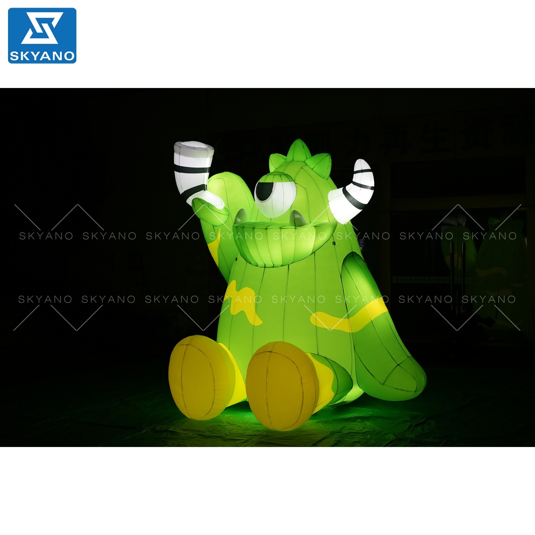 SKYANO Inflatable One-Eyed Monster Model Custom Inflatable cartoon mascot OEM