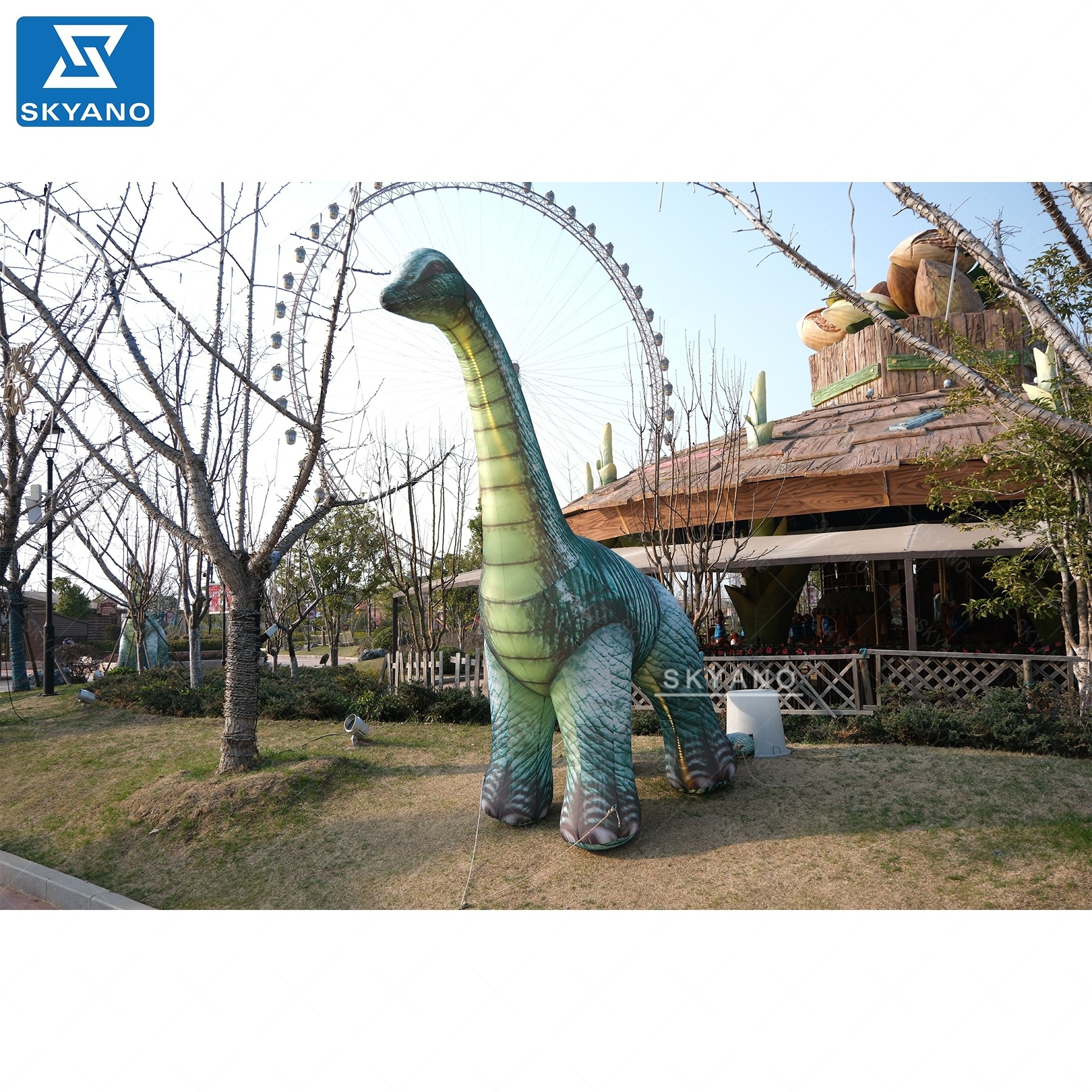 Giant Inflatable Winding Dragon Model / Inflatable Dinosaur Model