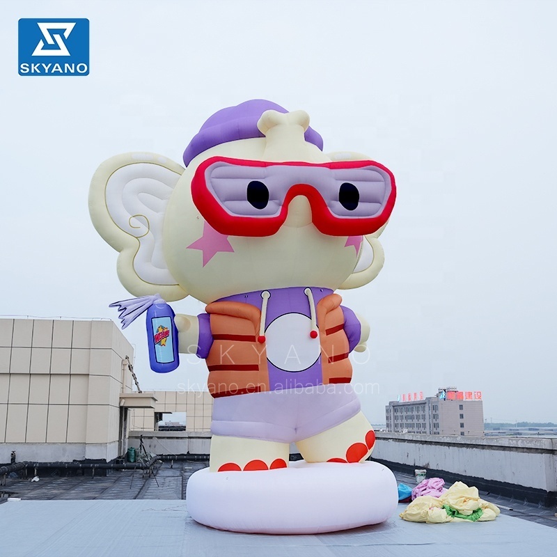 Giant Inflatable Elephant Cartoon Elephant Cute elephant Customized inflatable mascot