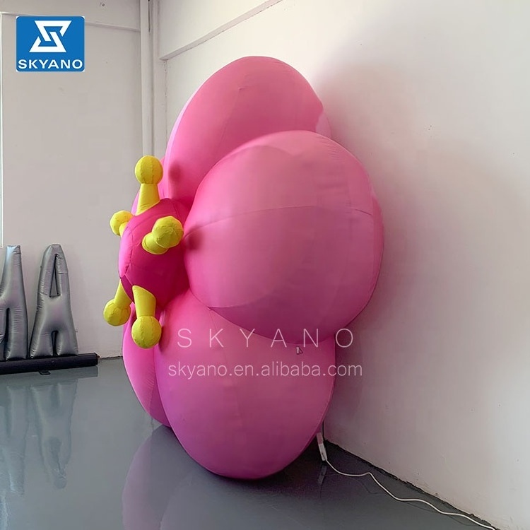 Inflatable flower cartoon flower Inflatable peach blossom Spring flowers for Decorations