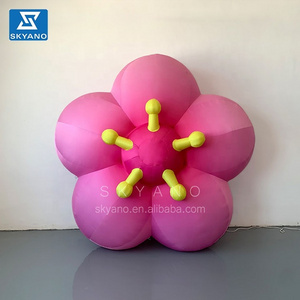 Inflatable flower cartoon flower Inflatable peach blossom Spring flowers for Decorations