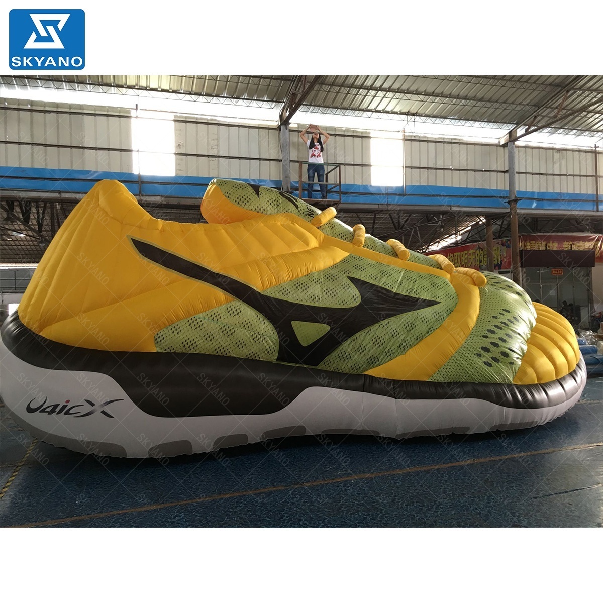 Giant Advertising inflatable sports shoes balloon model Inflatable shoe sculpture