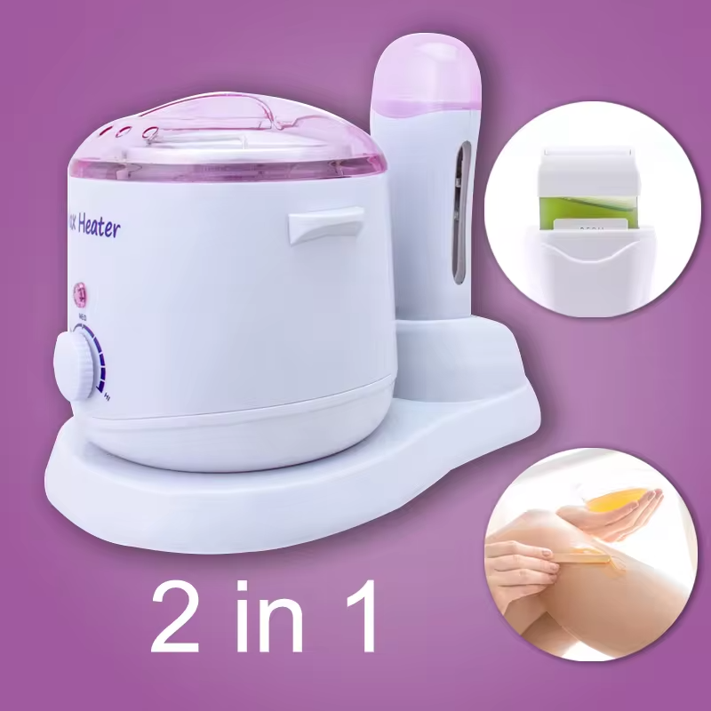 Hair Removal Electric Wax Warmer Machine Heater With Beans Applicator Sticks Waxing Kit Paraffin Melting Machine Wax Heater