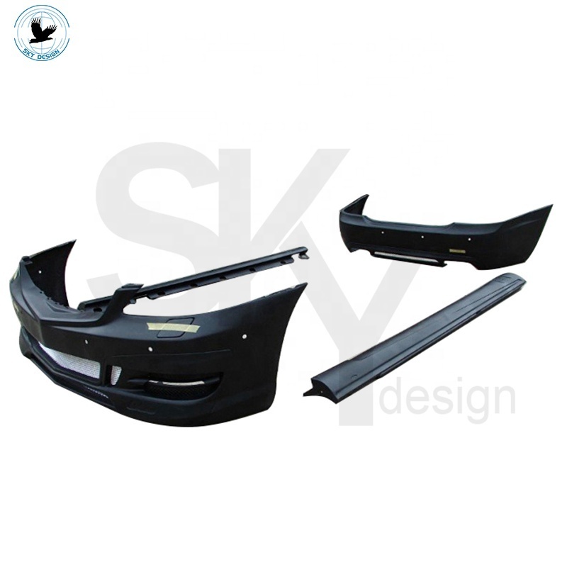 2006-2012 car bumper lorinser body kit for mercedes S class w221 S320 S350 S550 facelift front bumper fenders bodykit