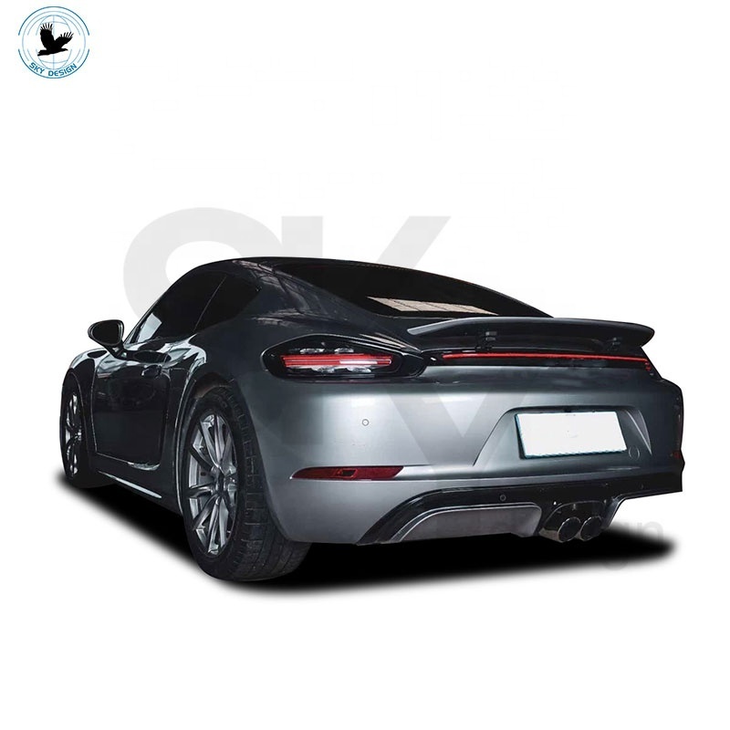 Factory price car bumper GTS Body kit for Porsche 718 Cayman Boxster upgrade front bumper rear diffuser PP material