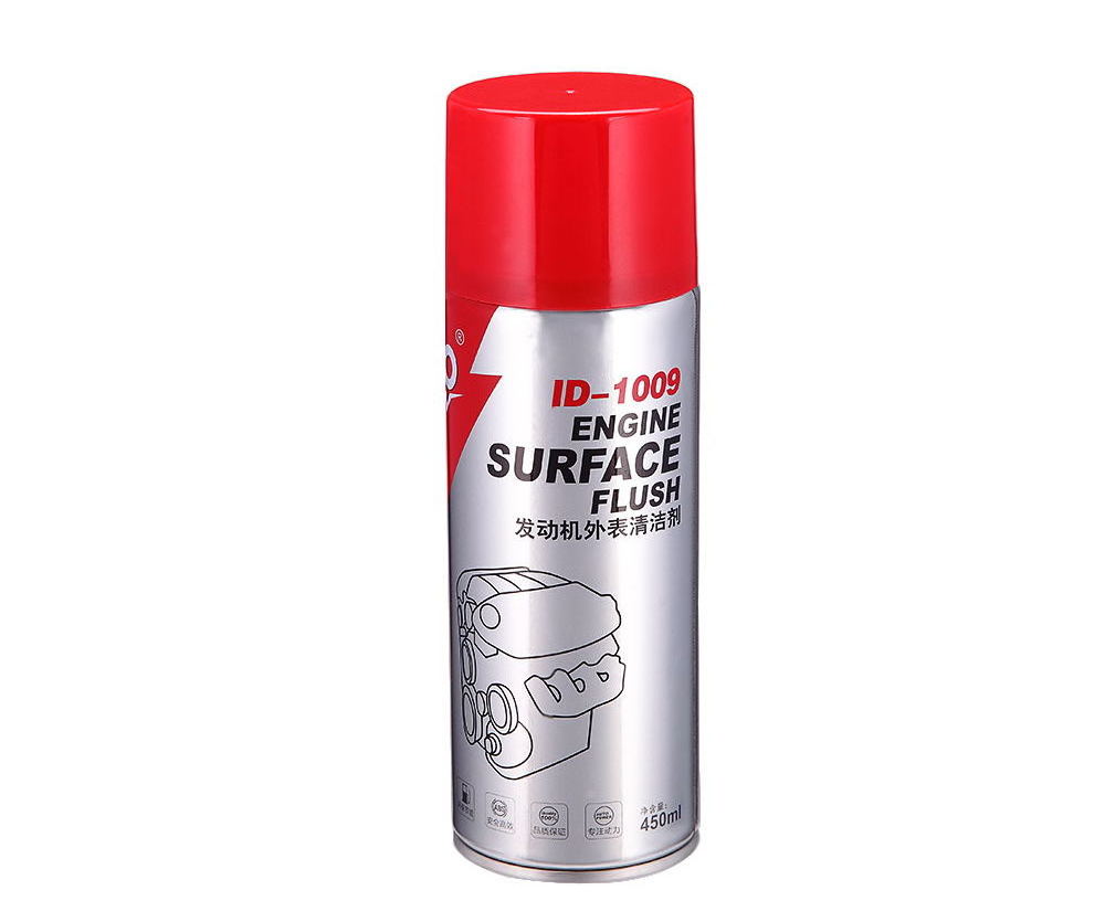 USA formula car engine degreasing foam cleaner does not damage the plastic engine cleaner