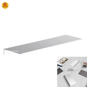 Colorful Floating Shelf Metal Wall Shelves for Living Room Bathroom Kitchen 20inch Long Display Shelf for Collectibles