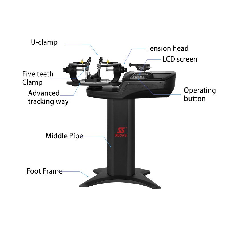 Hot Sell Intelligent Badminton Stringing Machine S3169 SIBOASI Tennis Stringing Machine