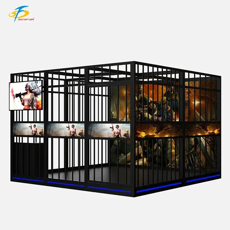 Entertainment Park VR Escape Room Equipment Arcade games 9D VR Multiplayer Escape Room