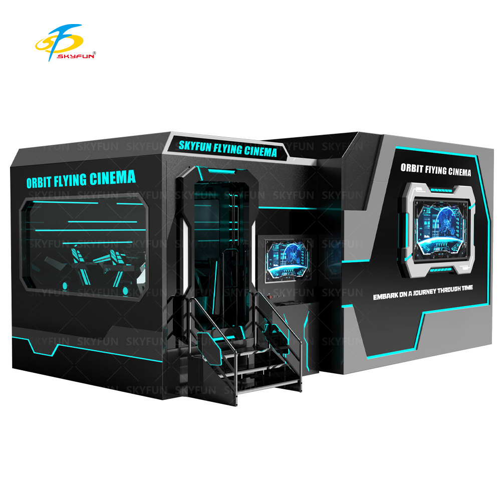 Skyfun 5d 7d 9d orbital cinema 360 flight motion simulator virtual reality 12 seats orbit cinema flying cinema