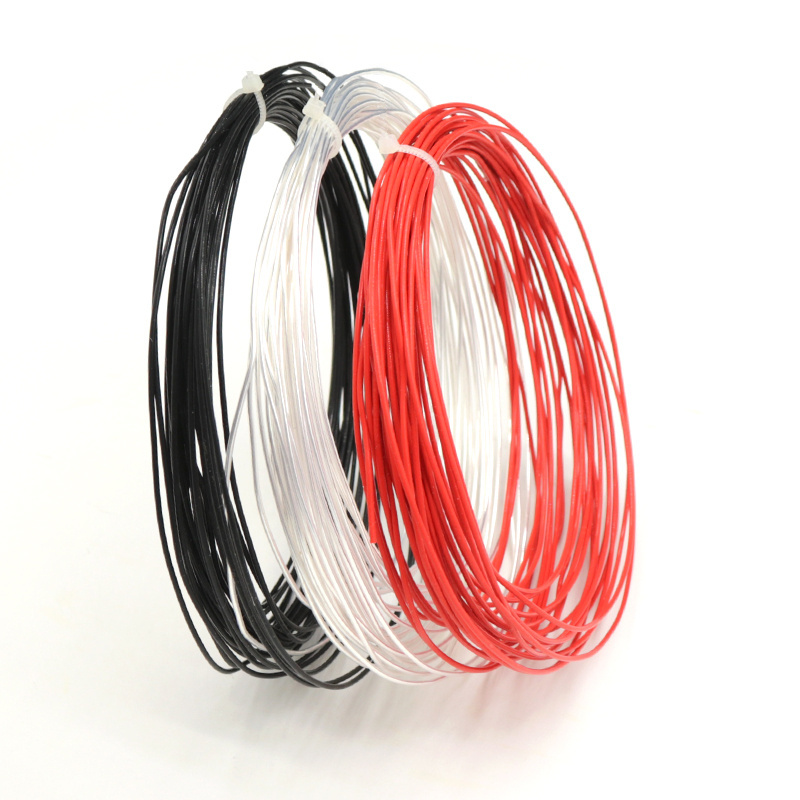 Wholesale Cheap Single Solid Core  Silver Plated PTFE Insulation Wire for for Home and Office