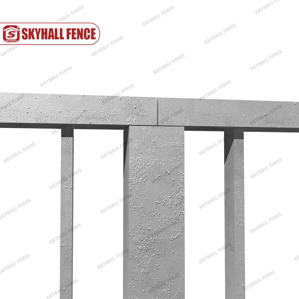 Galvanized Metal Pedestrian Guardrail Barrier for Road Traffic Safety