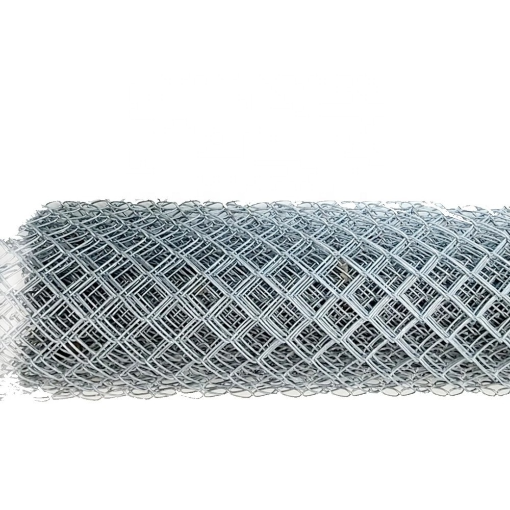 High Quality Diamond Mesh Temaporary Galvanized Chain Link Fence for Construction