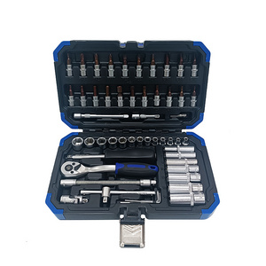 53 pcs Professional Car repair hand tools ratchet handle wrench tool sets