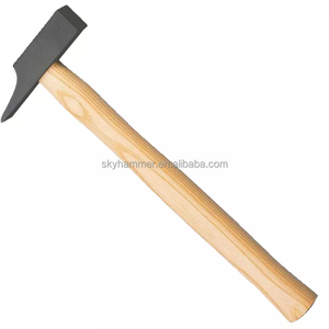 French Type Joiner'S Hammer 300g With Walnut Wood Handle Drop Forged Carbon Steel Durable Head 500g Chipping Hammer