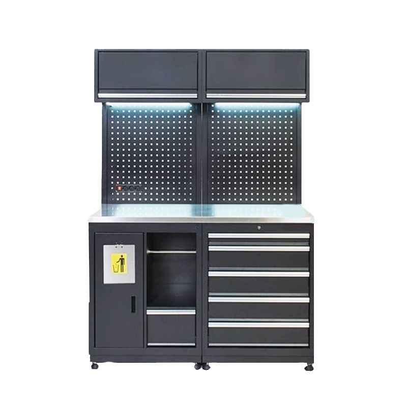 Removable Large  Garage Workbench / For Workshop Steel Combination Tool Cabinet For Tools Storage Factory And Garage Use