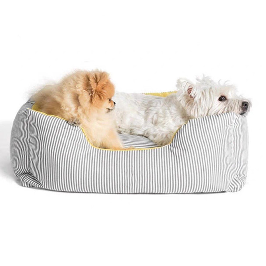 Soft Dog Bed Luxury Pet Mat Bed with Washable Removable Cover for Dogs & Cats