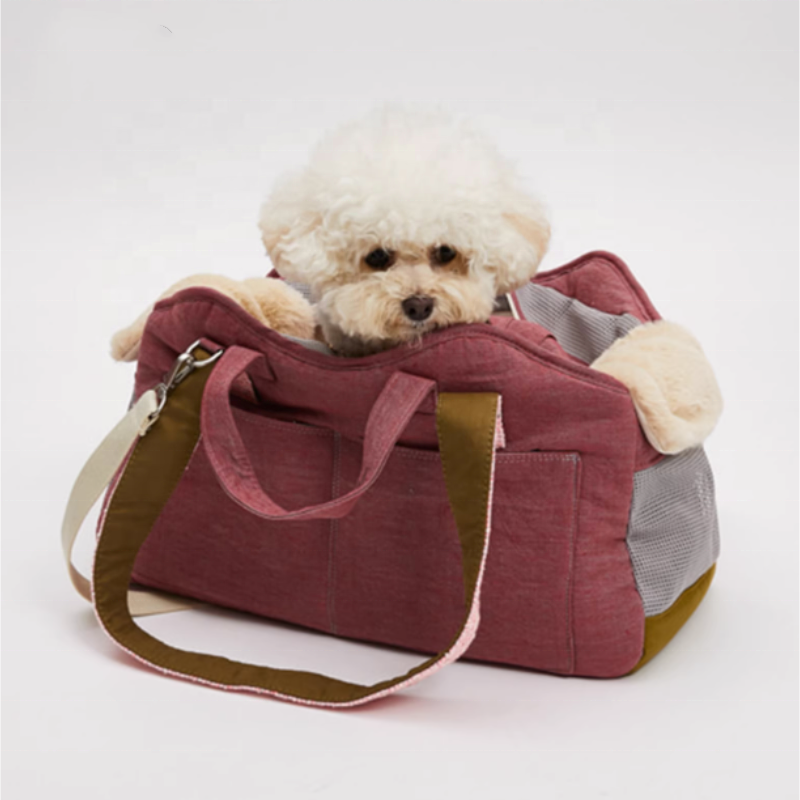 High Quality Pet Portable Bag Breathable Comfortable customizable One Shoulder Tote Cat Dog Going Out Bag