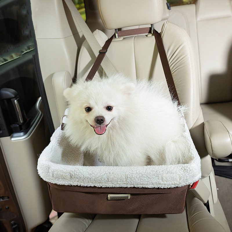 Pet Safe Happy Ride Booster Seat Dog Booster Seat Trucks And SUV Adjustable Durable Dog Cat Seat For Puppy Cats