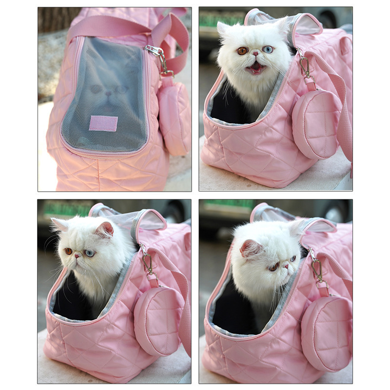 Waterproof Dog Carrier Bags Collapsible Travel Carrier Bags With Portable Pouch Soft-Sided Carrier Pet Travel Bag For Puppy