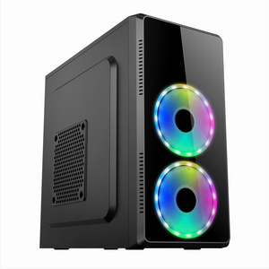 OEM High Quality Atx With Power Supply Fan Cooler Master 3.5HDD SPCC Led Gaming CPU Cabinet Computer Case