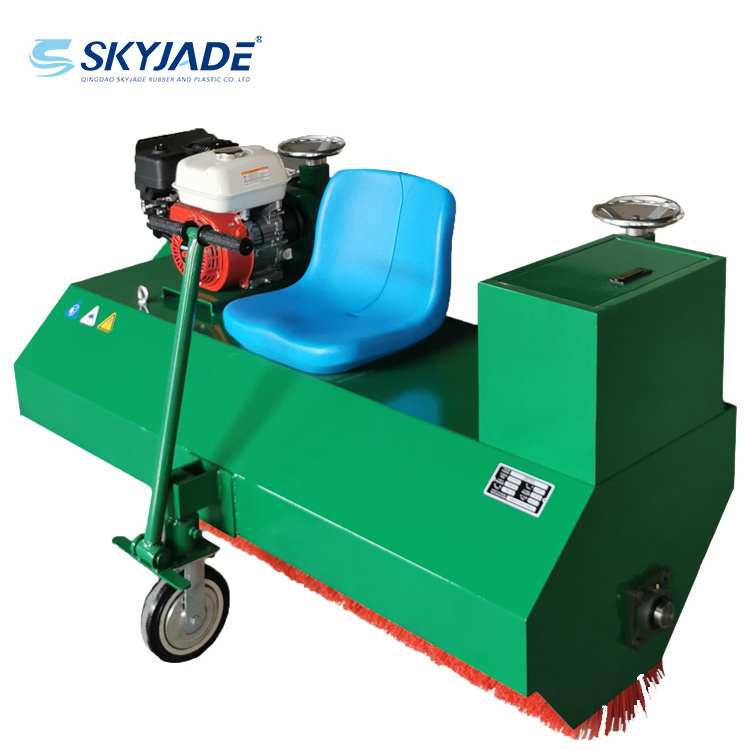 Artificial Grass Installation Tools Power Brush Machine For Football Court Synthetic Turf