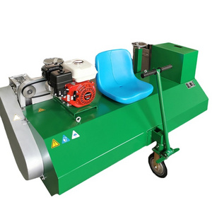 Gasoline Artificial grass brushing machine Grass  Carding Machine Grass combing and maintenance