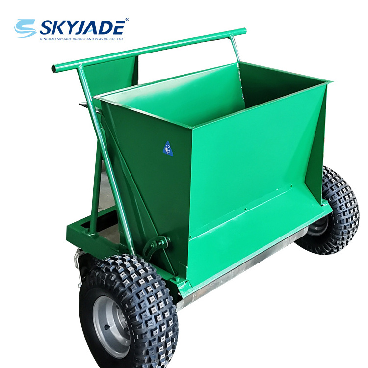 Turf sand infill machine for artificial grass Football turf Infill width 700mm