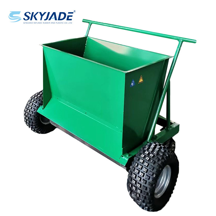 Turf sand infill machine for artificial grass Football turf Infill width 700mm